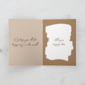 Rustikale Imitate aus Holz, braun, weiß, 16. Karte (Innenseite)