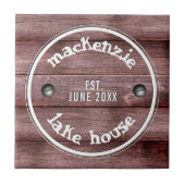 Rustikale Imitate aus Holz Fliese (Vorderseite)