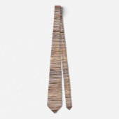 Rustikale Imitate aus Holz Krawatte (Vorderseite)
