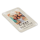 Rustikale Imitate begraben Textur glücklich Neues Magnet (Rechte Seite)