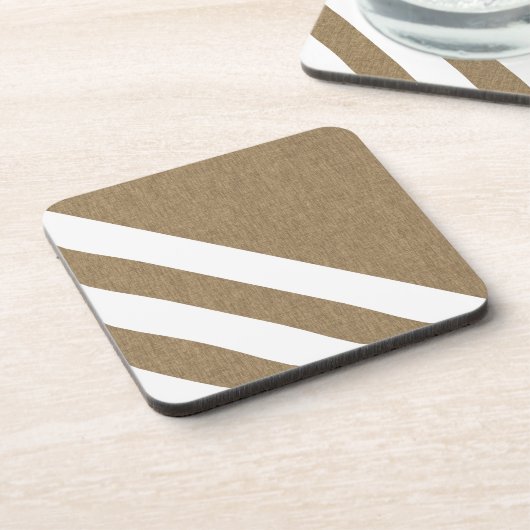 Rustikale Imitate bestechen durch ihre Gestaltung  Getränkeuntersetzer (Linke Seite)