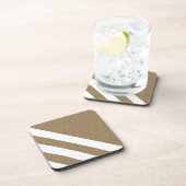 Rustikale Imitate bestechen durch ihre Gestaltung Getränkeuntersetzer (Rechte Seite)