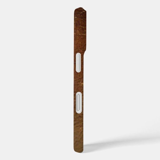 Rustikale Imitate Braunleder Case-Mate iPhone Hülle (Rückseite / Rechts)