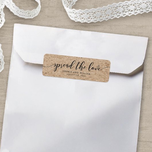 Rustikale Imitate, die das Liebe-Hochzeitslabel ve
