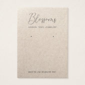 Rustikale Imitate, die eine Papierersatzkarte mit  (Vorderseite)