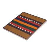 Rustikale Imitate Leather Ethnic Stripes Boho West Fliese (Seite)