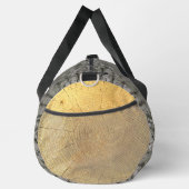 Rustikale Imitate Trockenholz Getreidebaum Barke Duffle Bag (Rechts)