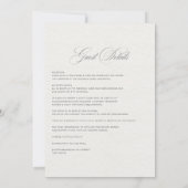 Rustikale indische Legende Tribal Boho Wedding Einladung (Rückseite)