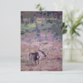 Rustikale individuelle Elcheinladungen Einladung (Stehend Vorderseite)