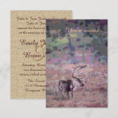 Rustikale individuelle Elcheinladungen Einladung (Vorne/Hinten)