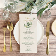 Rustikale italienische Oliven-Aquarell-Hochzeit