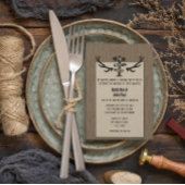 Rustikale Jagd über Barnwood Einladung