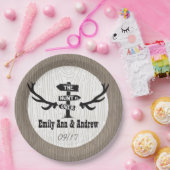 Rustikale Jagd über Barnwood Pappteller (Party)