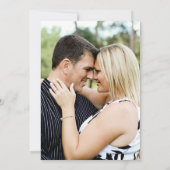 Rustikale Jar Spring Engagement Party im Hinterhof Einladung (Rückseite)