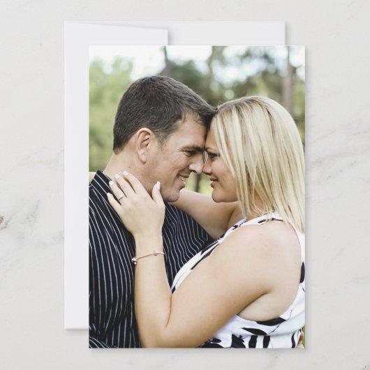 Rustikale Jar Spring Engagement Party im Hinterhof Einladung (Rückseite)