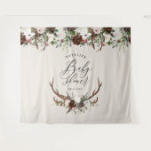 Rustikale Junggesellendusche Wandteppich (Vorderseite (Horizontal))