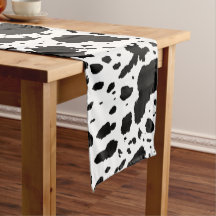 Rustikale Kabine Cowhide Print Cosy Bauernhof
