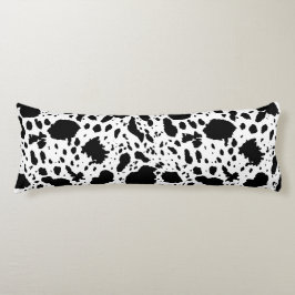 Rustikale Kabine Cowhide Print Cosy Bauernhof Seitenschläferkissen