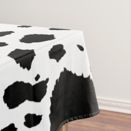 Rustikale Kabine Cowhide Print Cosy Bauernhof Tischdecke