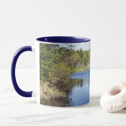Rustikale Kabine für Wasser Tasse (Mit Donut)