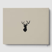 Rustikale Kabine Gästebuch (Rückseite)