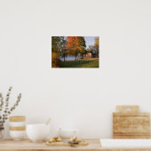 Rustikale Kabine Print Poster (Küche)