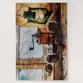 Rustikale Kaffeekanne Puzzle (Vertikal)