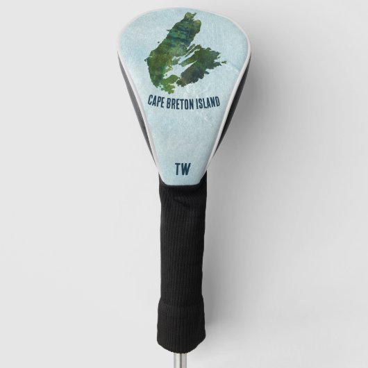 Rustikale Kap-Breton-Insel - Benutzerdefinierte In Golf Headcover (Vorderseite)