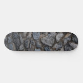 Rustikale karibische Korallensteinwand 2 Skateboard (Horizontal)