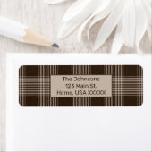 Rustikale Kariert Brown und Beige (Insitu)