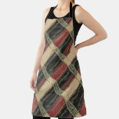 Rustikale Karierte Küche Schürze (InSitu)