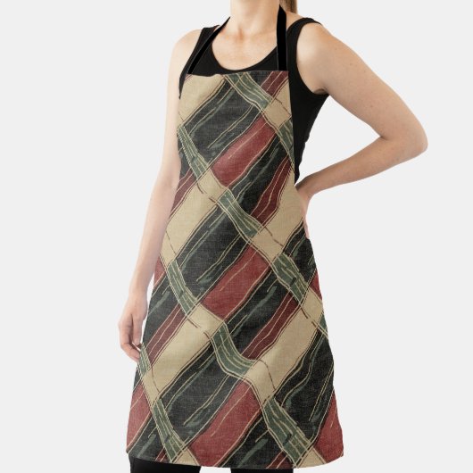Rustikale Karierte Küche Schürze (InSitu)