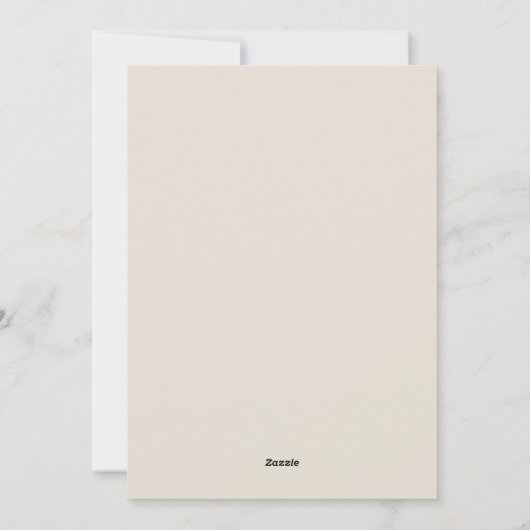 Rustikale Karierte Weihnachtsfotokarte Feiertagskarte (Rückseite)