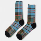 Rustikale Karo Elegant Anderson Tartan Socken (Linkes Detail)