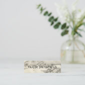 rustikale Karte (Stehend Vorderseite)