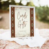 Rustikale Karten und Geschenkveranstaltungen von D Sockelschild