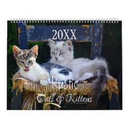 Rustikale Katzen & Kätzchen Kalender HAMbyWG