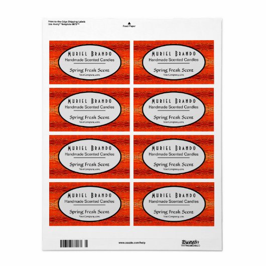 Rustikale Kerzenfabrik liefert Candle Jar (Vorne)