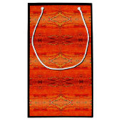 Rustikale Kerzenfabriken Kleine Geschenktüte (Rückseite)