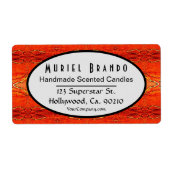 Rustikale Kerzengesellschaften liefern (Vorne)