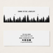 Rustikale Kiefern ・ Ohrläppchen - Anzeigetafel (Vorne & Hinten)