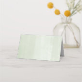 Rustikale Kiefernbäume im Winter Weihnachten Platzkarte (Rückseite)