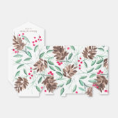 Rustikale Kiefernfüße und Gastgeschenk Hochzeit Be Geschenkschachtel (Ungefaltet)