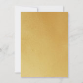 Rustikale Kiefernzweig Weihnachtskarte außerhalb d Einladung (Rückseite)