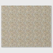 Rustikale Kieselsteinmauer Geschenkpapier (Flach)