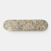 Rustikale Kieselsteinmauer Skateboard (Horizontal)