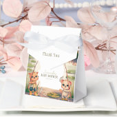 Rustikale Kleine Fisherman Reeling in Joy Baby Dus Geschenkschachtel