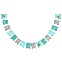 Rustikale kleine Mann-Party-Fahne