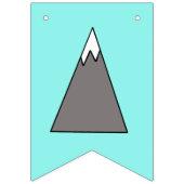 Rustikale kleine Mann-Party-Fahne Wimpelkette (Erste Fahne)