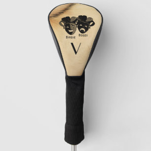 Rustikale Komödie und Theaterdesign Golf Headcover